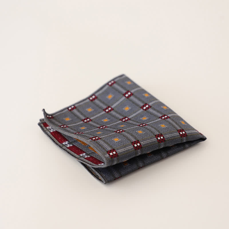 Pochette de costume vintage à motifs multiples pour homme - Style #6 - image 10