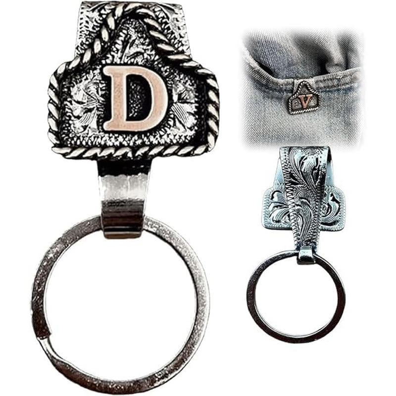 Porte-clés rétro en métal style cowboy western - D - image 6