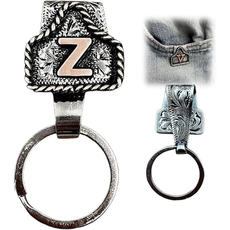 Porte-clés rétro en métal style cowboy western - Z - image 27