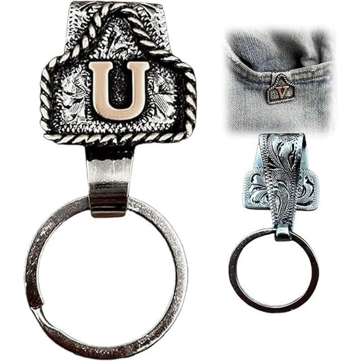Porte-clés rétro en métal style cowboy western - Tu - image 22