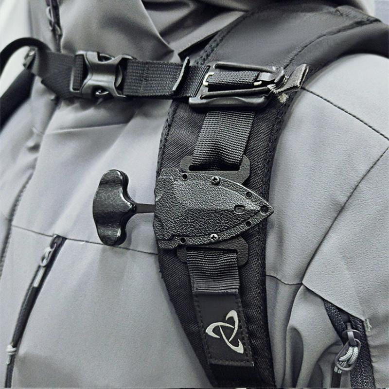 Mini couteau noir portable EDC pour l'extérieur - image 1