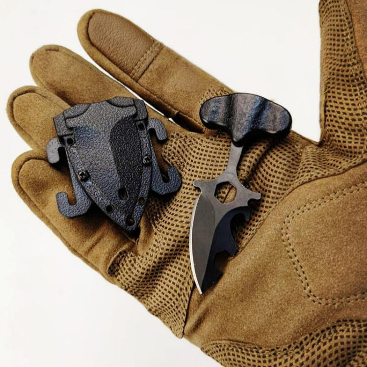 Mini couteau noir portable EDC pour l'extérieur - image 4