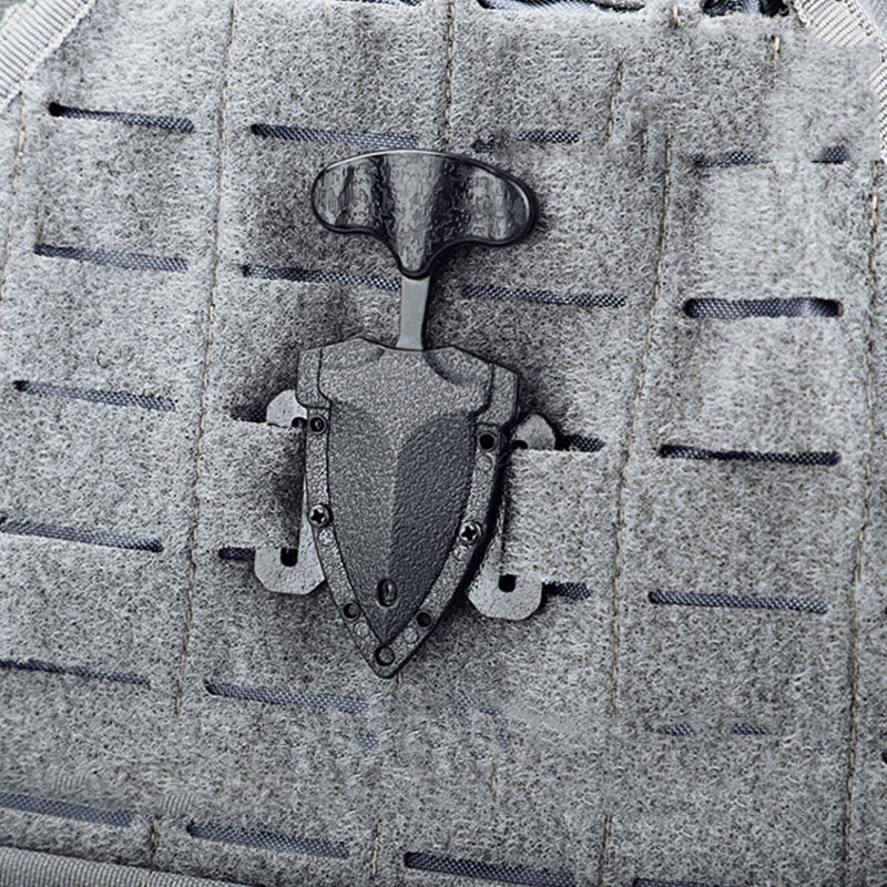 Mini couteau noir portable EDC pour l'extérieur - image 2