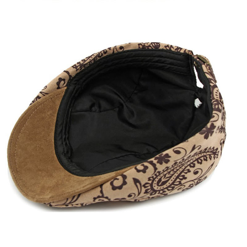 Béret personnalisé à imprimé noix de cajou de style ethnique - image 7