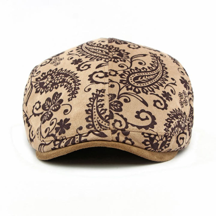 Béret personnalisé à imprimé noix de cajou de style ethnique - image 4