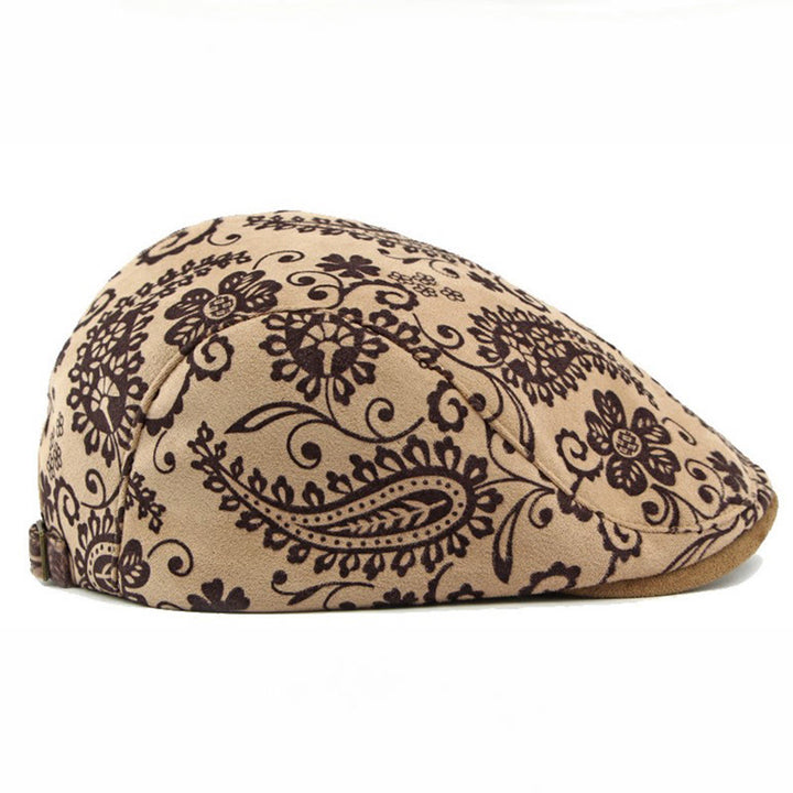 Béret personnalisé à imprimé noix de cajou de style ethnique - image 6