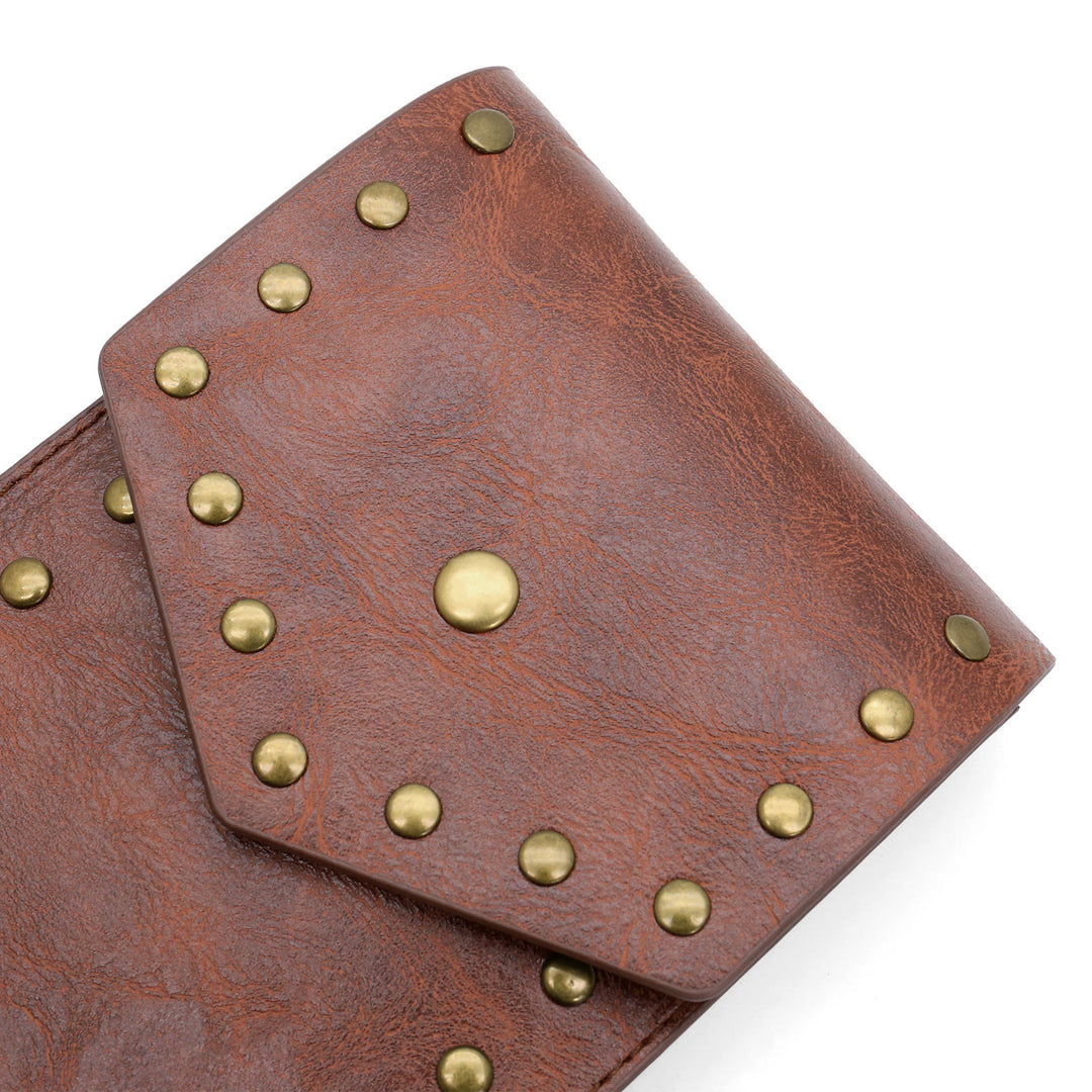 Ceinture de cosplay d'Halloween de style médiéval avec sac ceinture à rivets - image 9
