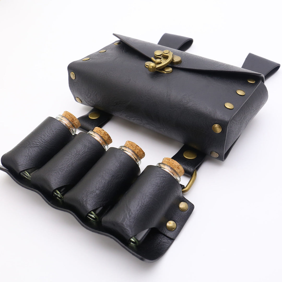 Lot de 3 ceintures vikings pour Halloween, accessoires de cosplay, bouteille magique - image 5