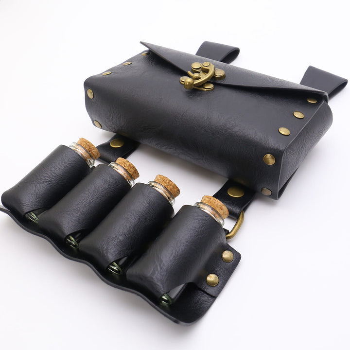 Lot de 3 ceintures vikings pour Halloween, accessoires de cosplay, bouteille magique - image 5