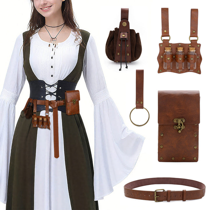 Ensemble de ceinture et portefeuille pour bouteille magique pour Halloween Cosplay - image 2
