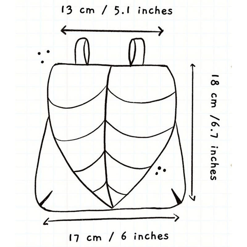 Sac ceinture Viking rétro Halloween en forme de feuille pour femme - image 11