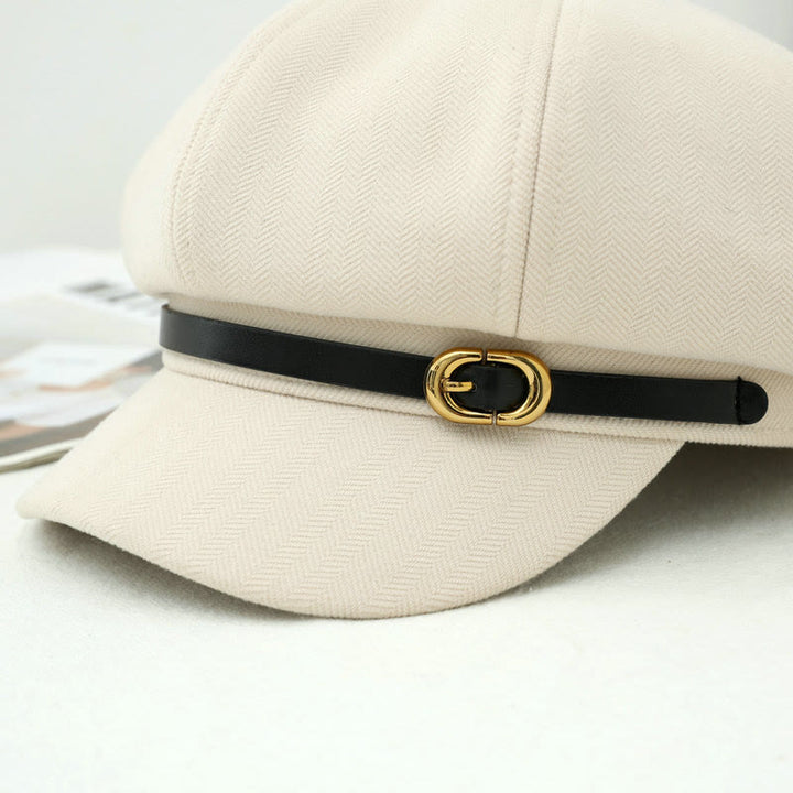 Béret d'hiver rétro de style britannique pour femme - image 6