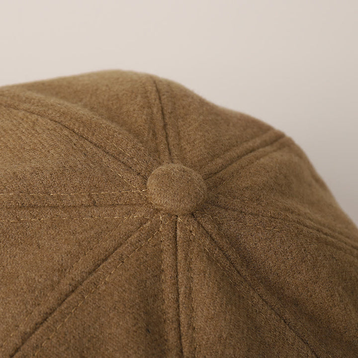 Béret tendance pour femme avec boucle de ceinture et bordure enveloppée - image 5