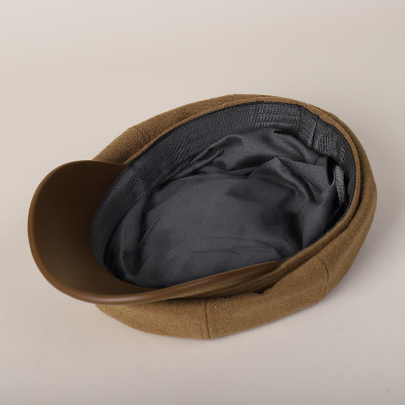 Béret tendance pour femme avec boucle de ceinture et bordure enveloppée - image 3