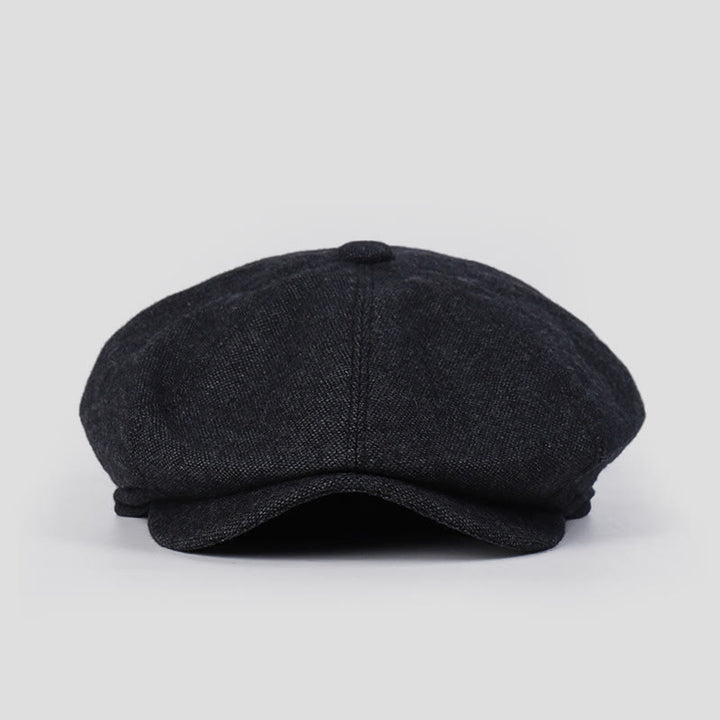 Béret unisexe rétro personnalisé pour l'hiver - image 3