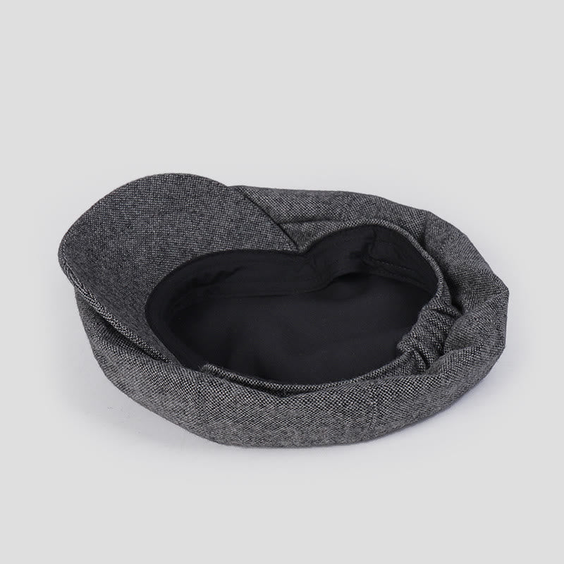Béret unisexe rétro personnalisé pour l'hiver - image 5