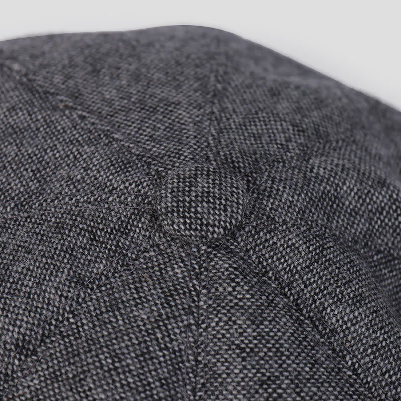 Béret unisexe rétro personnalisé pour l'hiver - image 6