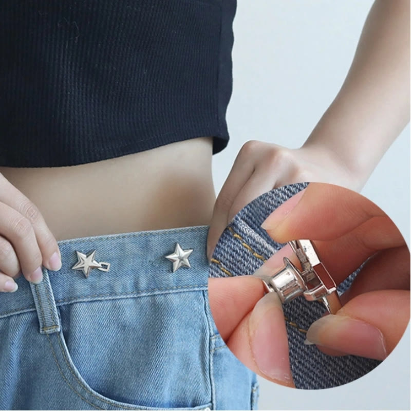 Ajusteur de taille amovible Clip de ceinture en forme d'étoile pentagonale - image 1