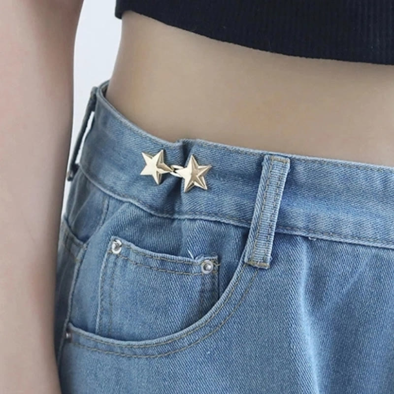 Ajusteur de taille amovible Clip de ceinture en forme d'étoile pentagonale - image 0
