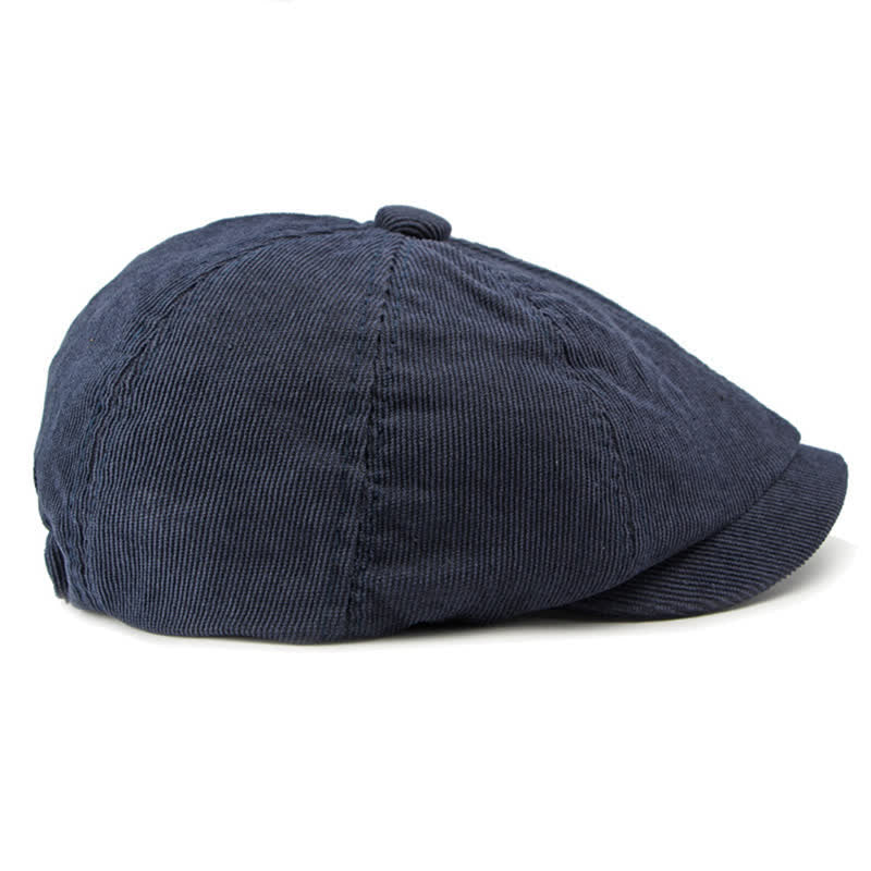 Chapeau béret octogonal en velours côtelé Duckbill Newsboy - image 14