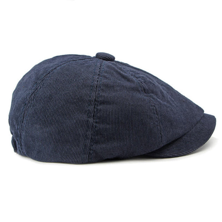 Chapeau béret octogonal en velours côtelé Duckbill Newsboy - image 14