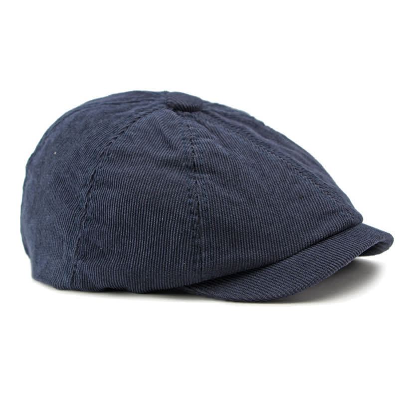 Chapeau béret octogonal en velours côtelé Duckbill Newsboy - image 13