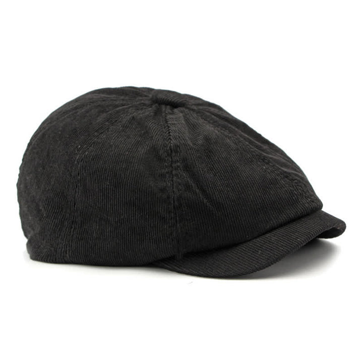 Chapeau béret octogonal en velours côtelé Duckbill Newsboy - image 11
