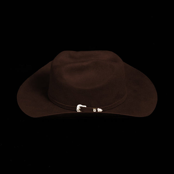 Chapeau de cowboy de couleur unie personnalisable - image 6