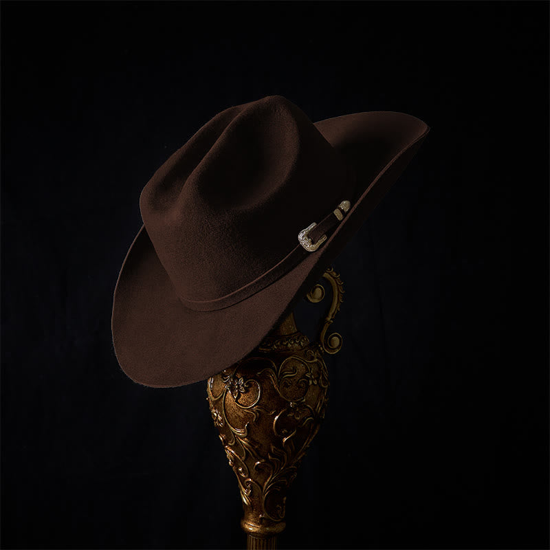 Chapeau de cowboy de couleur unie personnalisable - image 4