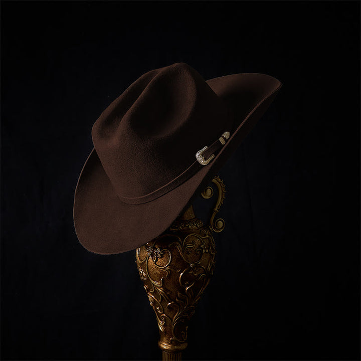 Chapeau de cowboy de couleur unie personnalisable - image 4