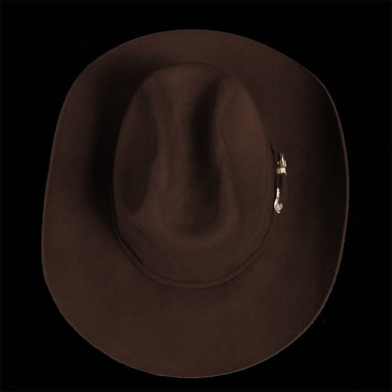 Chapeau de cowboy de couleur unie personnalisable - image 5