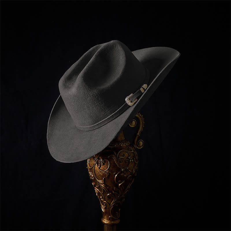 Personnalisez votre chapeau de cowboy de couleur pure avec logo exclusif - image 4