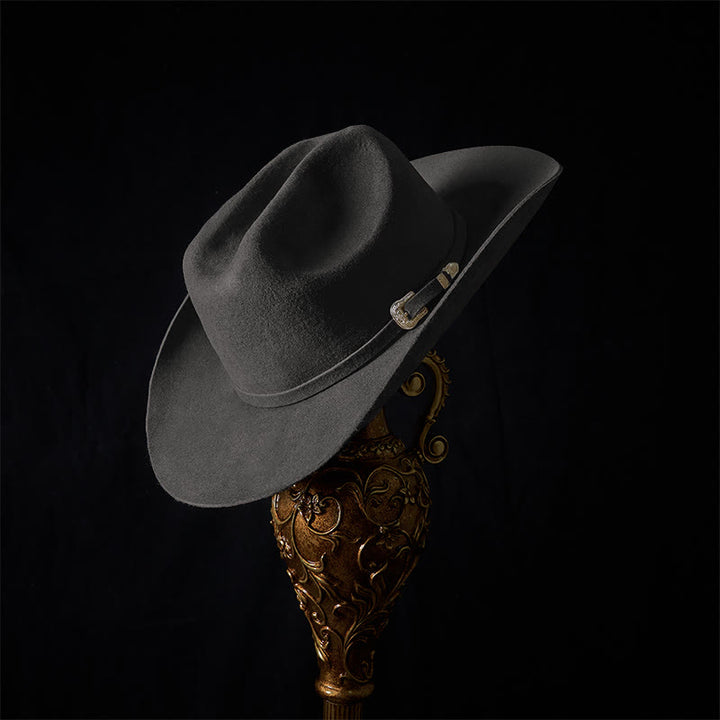 Personnalisez votre chapeau de cowboy de couleur pure avec logo exclusif - image 4