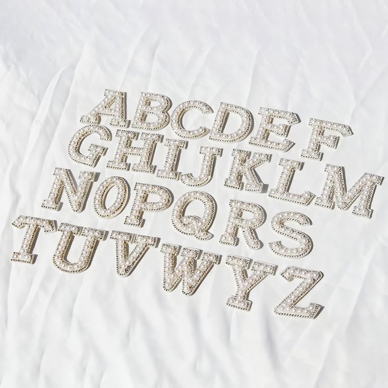 Autocollant de lettre numérique DIY à pompon et perles à la mode pour chapeau de cowboy - image 6