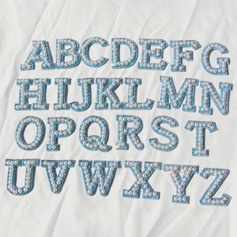 Autocollant de lettre numérique DIY à pompon et perles à la mode pour chapeau de cowboy - image 9
