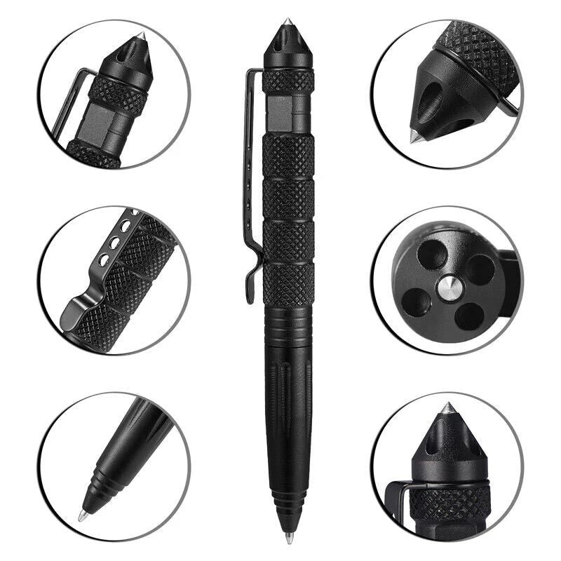 Stylo tactique multifonctionnel EDC pour l'autodéfense en plein air et la survie - image 5