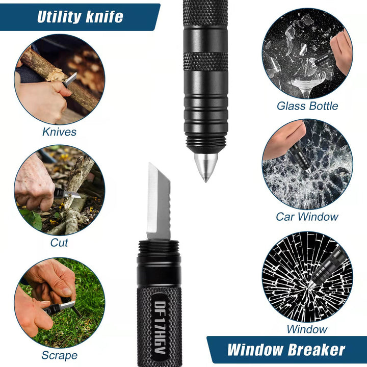 Outil de survie en plein air multifonctionnel Stylo tactique Outil EDC - image 2