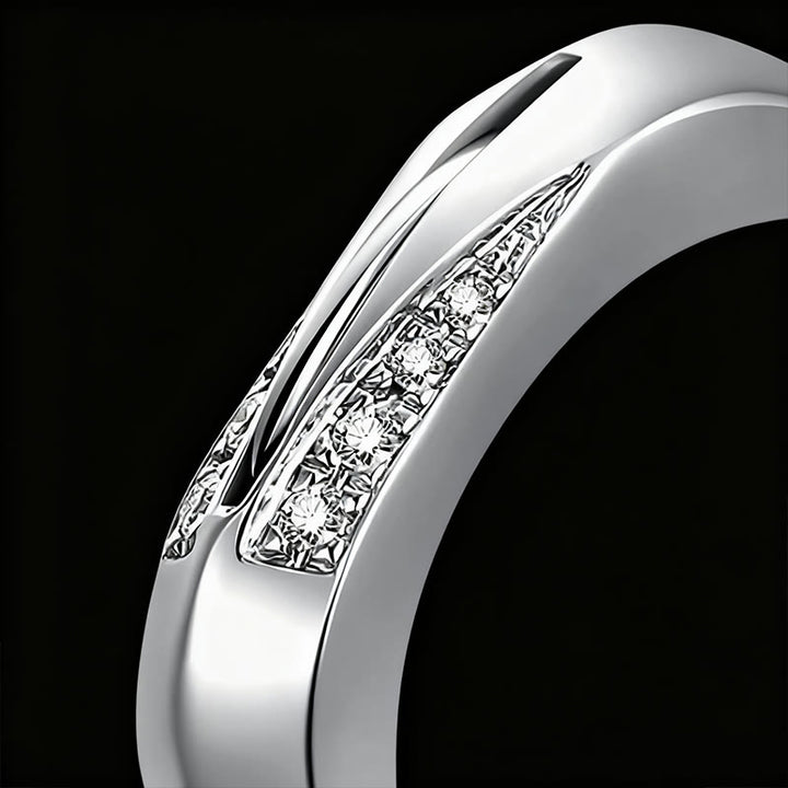 Couteau d'autodéfense dissimulé à la mode avec bague sertie de diamants - image 4