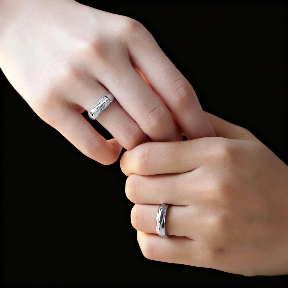 Couteau d'autodéfense dissimulé à la mode avec bague sertie de diamants - image 1