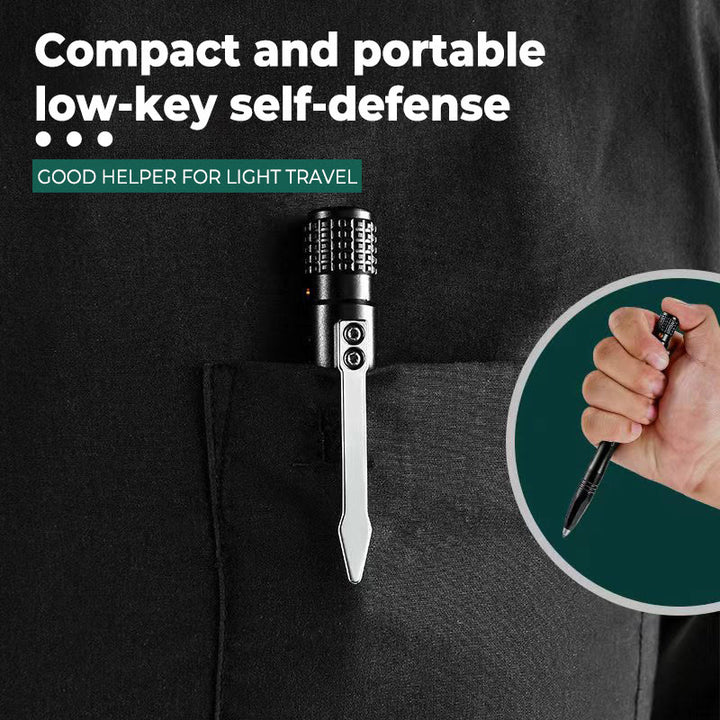 Stylo tactique multifonctionnel pour l'autodéfense et la survie - image 3