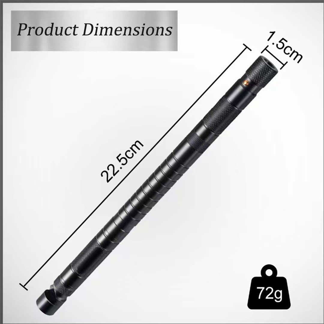 Stylo tactique de survie avec sifflet brise-vitre multifonctionnel - image 4