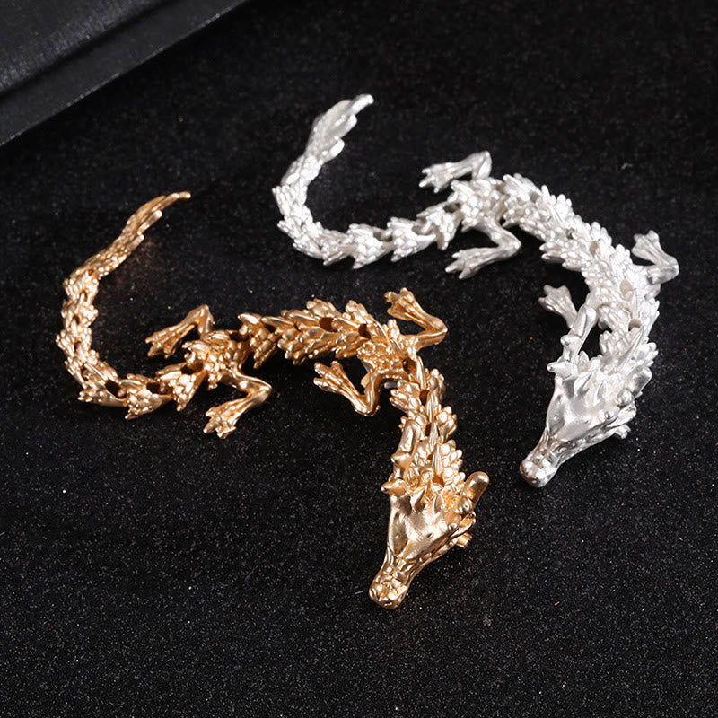 Broche articulée en forme de dragon avec accessoires vestimentaires articulés - image 0