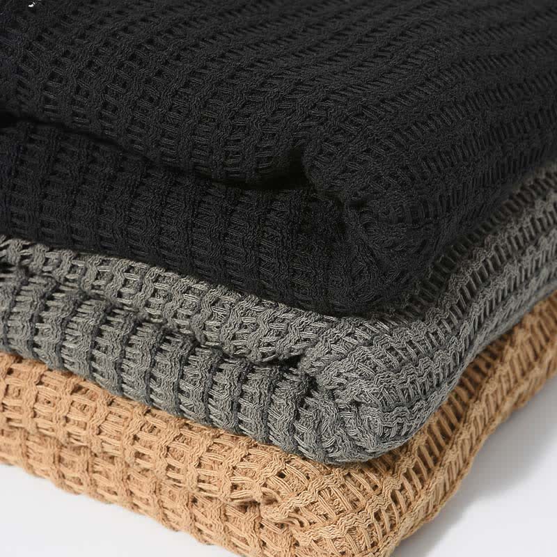 Écharpe en tricot élégante au design creux - image 4