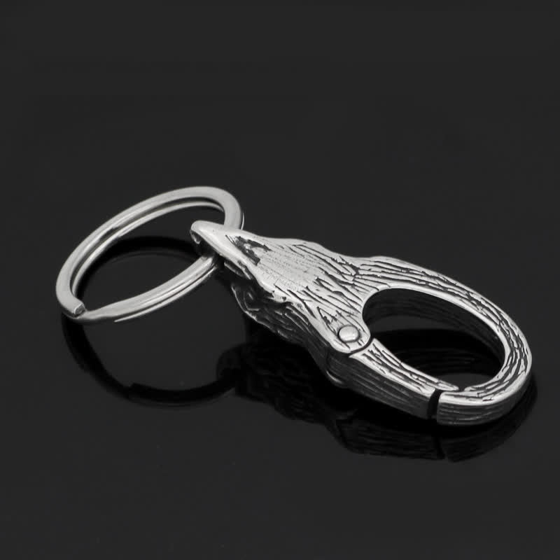 Porte-clés Viking à tête d'aigle symbole de liberté - image 2