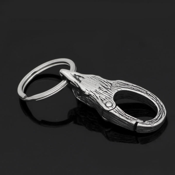 Porte-clés Viking à tête d'aigle symbole de liberté - image 2