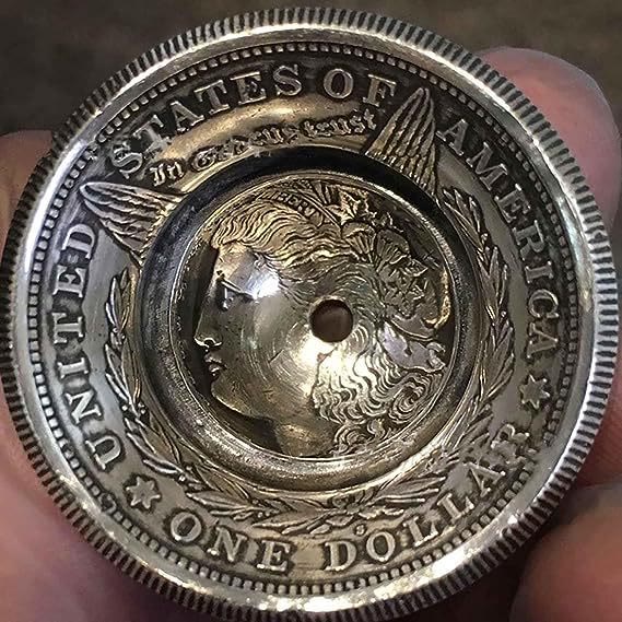 Porte-clés vintage Morgan Silver Dollar Bell - image 2