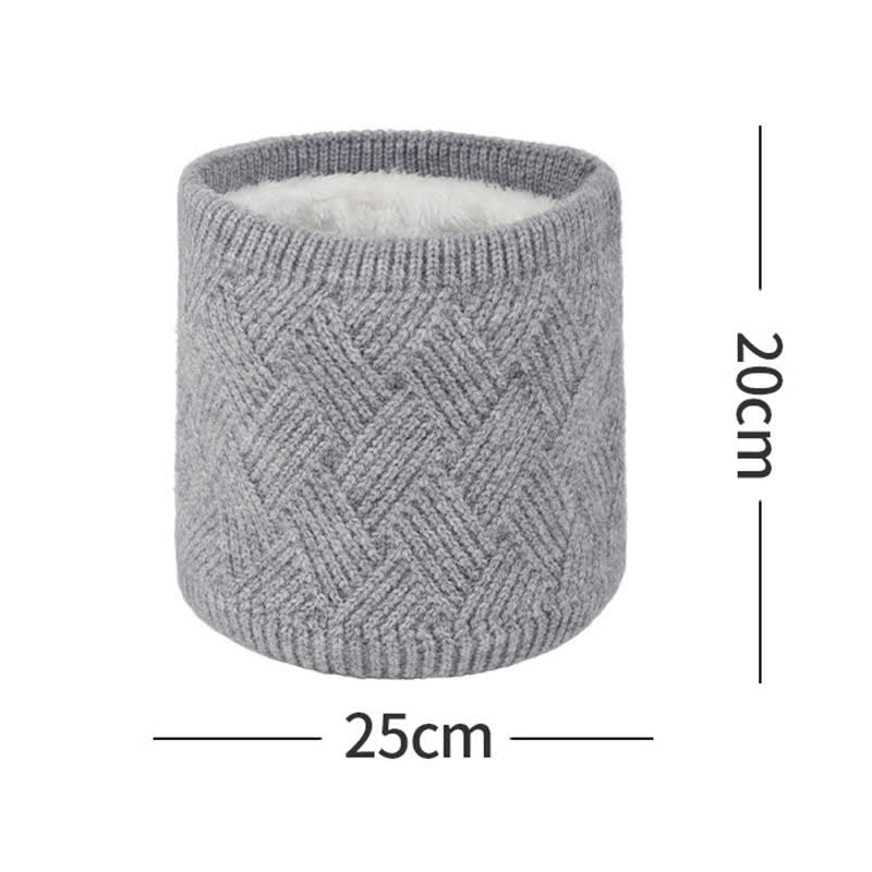 Ensemble de 3 pièces de bonnet, cache-cou et gants à motif tissé - image 6