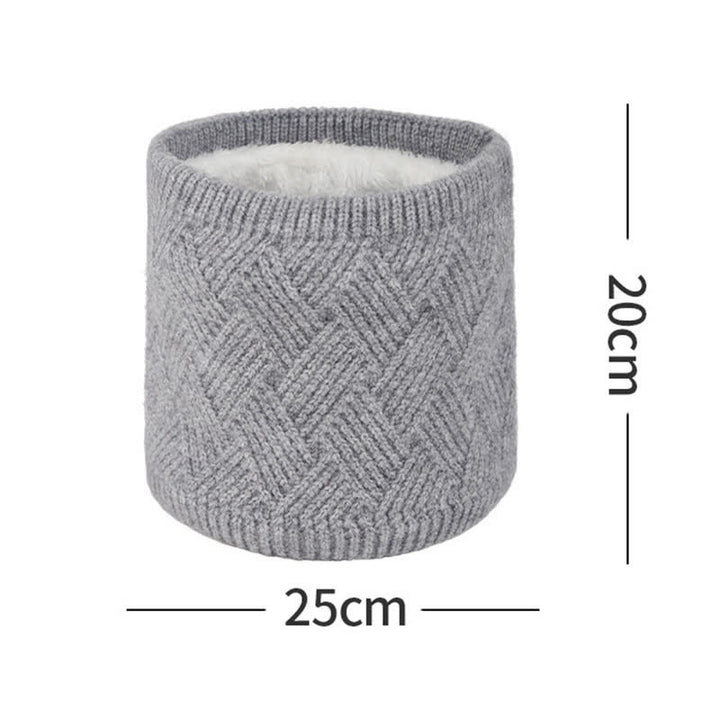 Ensemble de 3 pièces de bonnet, cache-cou et gants à motif tissé - image 6