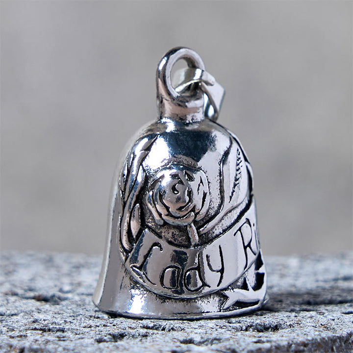 Porte-clés cloche de moto vintage Rose & Lady Rider - image 2