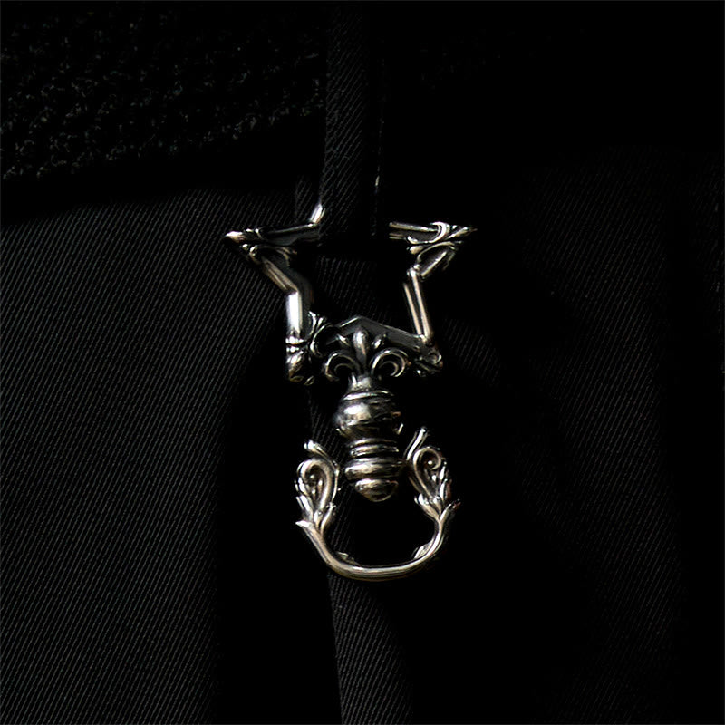 Porte-clés étoile rotatif anti-ternissement vintage poli - image 2